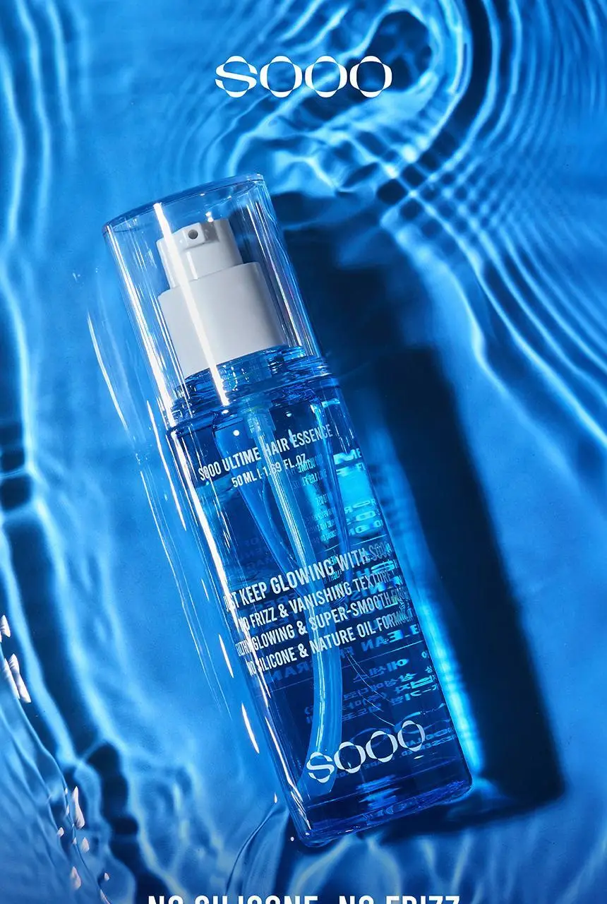 [무실리콘/극손상모 케어] SOOO 얼팀 헤어 에센스 50ml (고보습 립밤 성분 추출) 상세페이지 2
